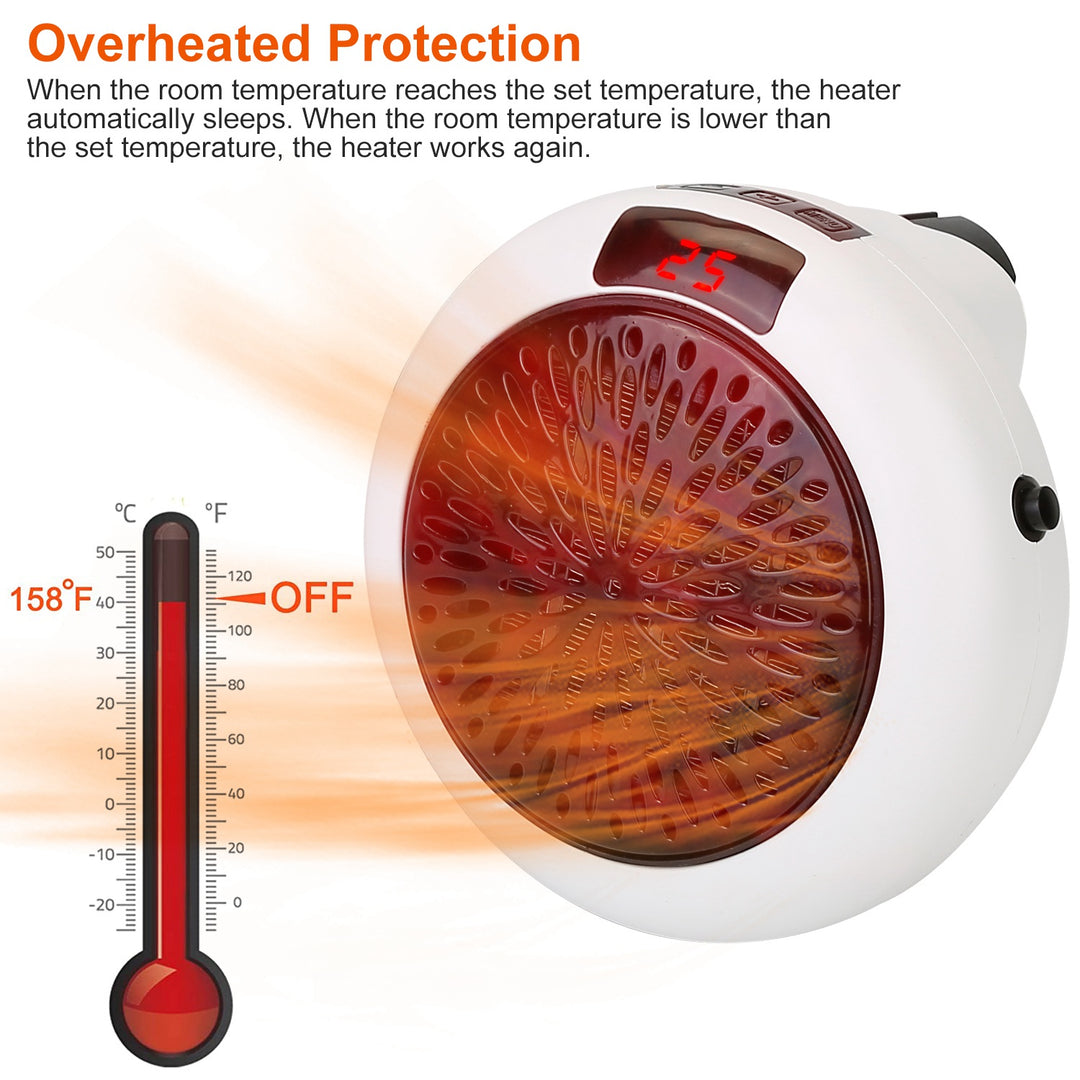 GBruno 900W Portable Heater Fan