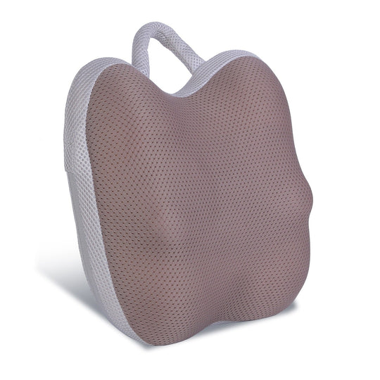 Shiatsu Back And Waist Massager With Heat Cordless Rechargeable Kneading Lower Back Massage Pillow Portable Lumbar Massager For Home Car Office