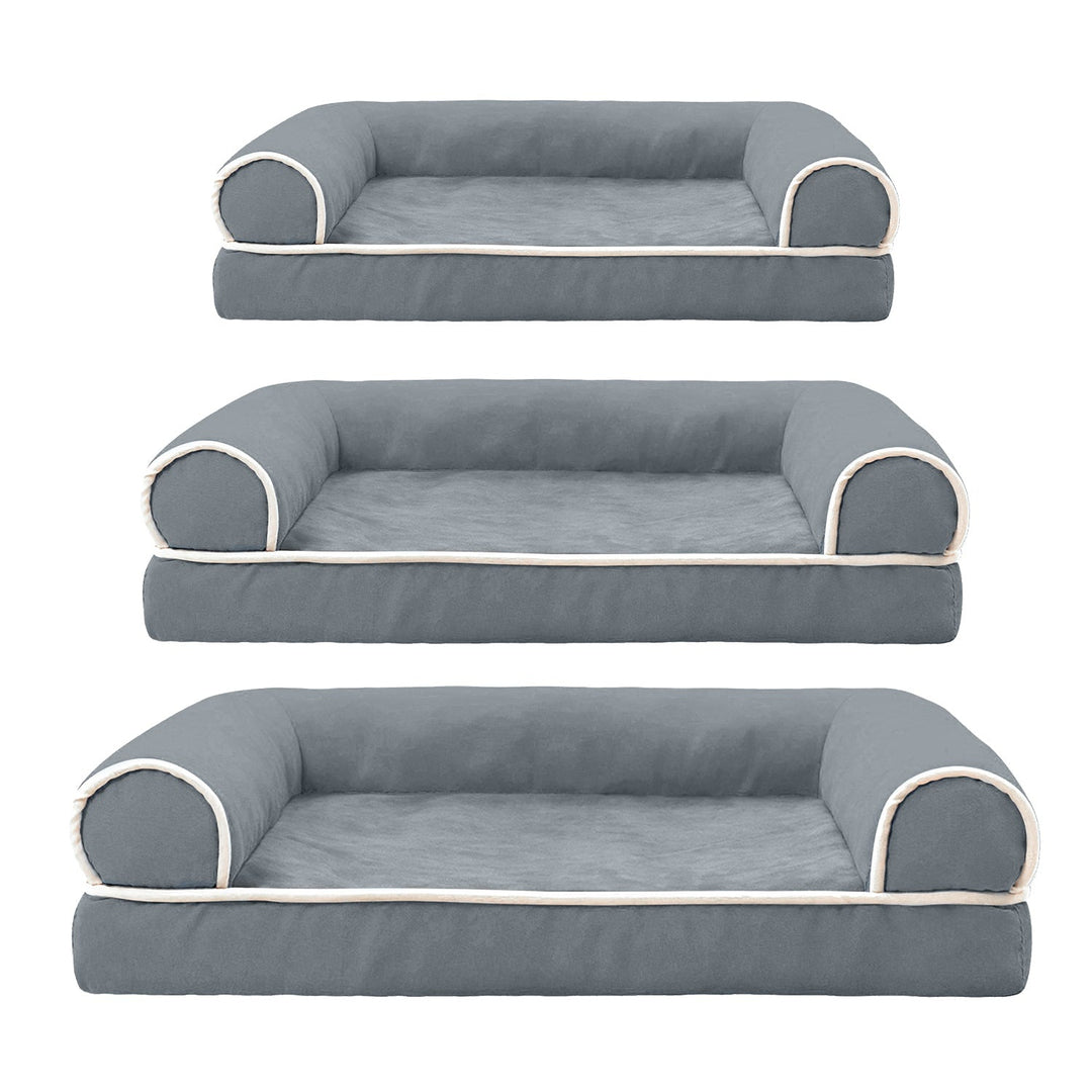 Dog Bed Pet Bed Sofa Dog Couch Pet Cushion Carpet Mattress with Washable and Removable Cover for Medium Large Dogs