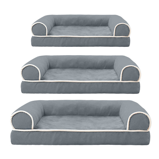 Dog Bed Pet Bed Sofa Dog Couch Pet Cushion Carpet Mattress with Washable and Removable Cover for Medium Large Dogs