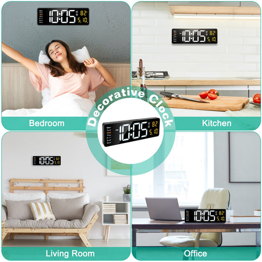 GBruno Digital Wall Clock