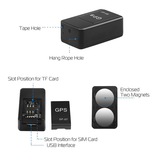 GPS Tracker Magnetic GSM GPRS GPS Tracker Anti-theft Car Kids Tracking Locator Anti-lost Pets Tracking