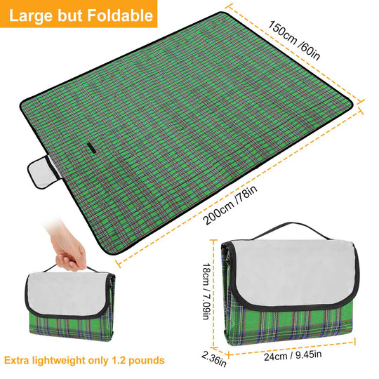 Foldable Waterproof Camping Blanket – 60"x78" Rug for Outdoor Travel