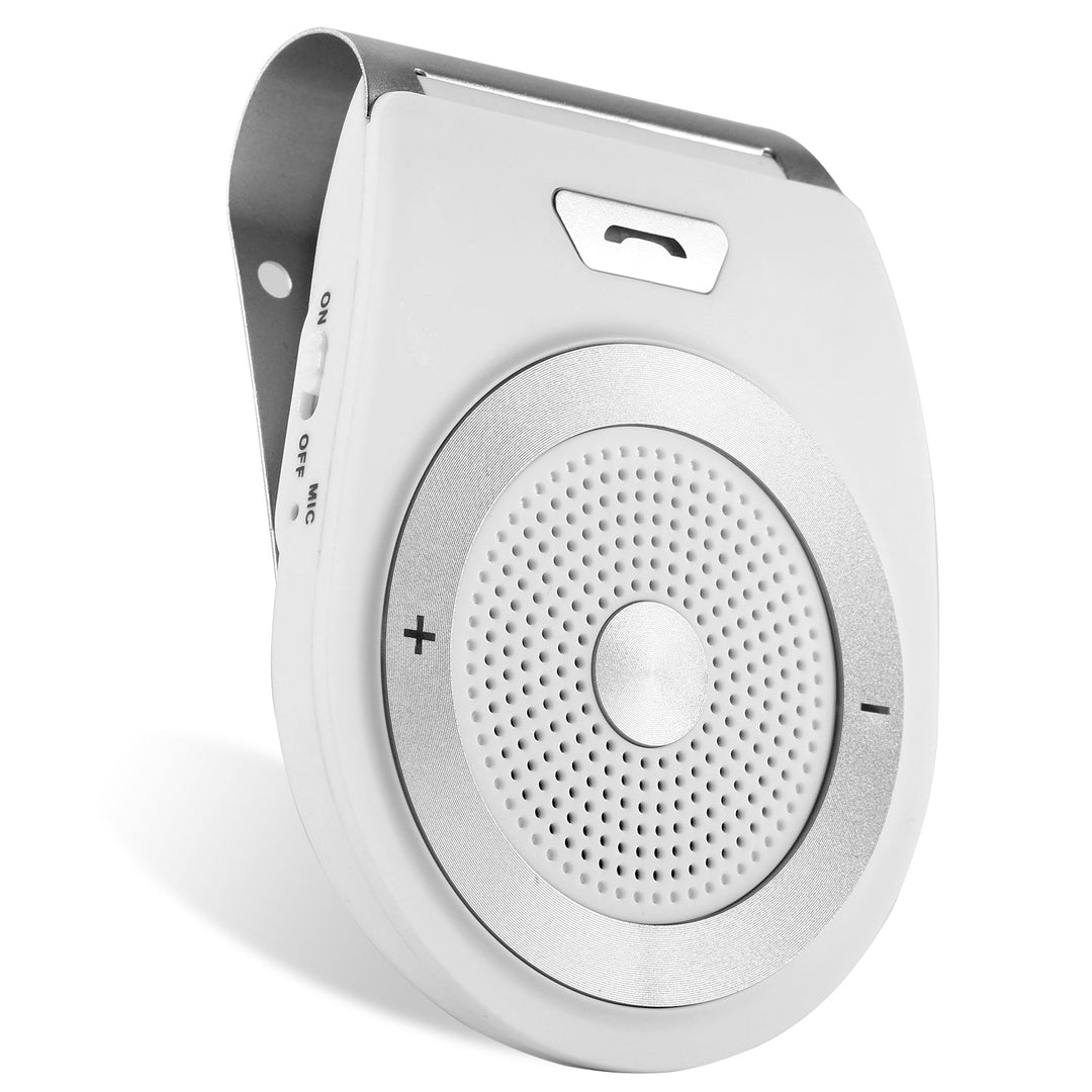 Car Wireless Speakerphone Wireless V4.1 In-Car Speaker Hands-free Calling Music Player Sun Visor Audio Receiver Car Kit