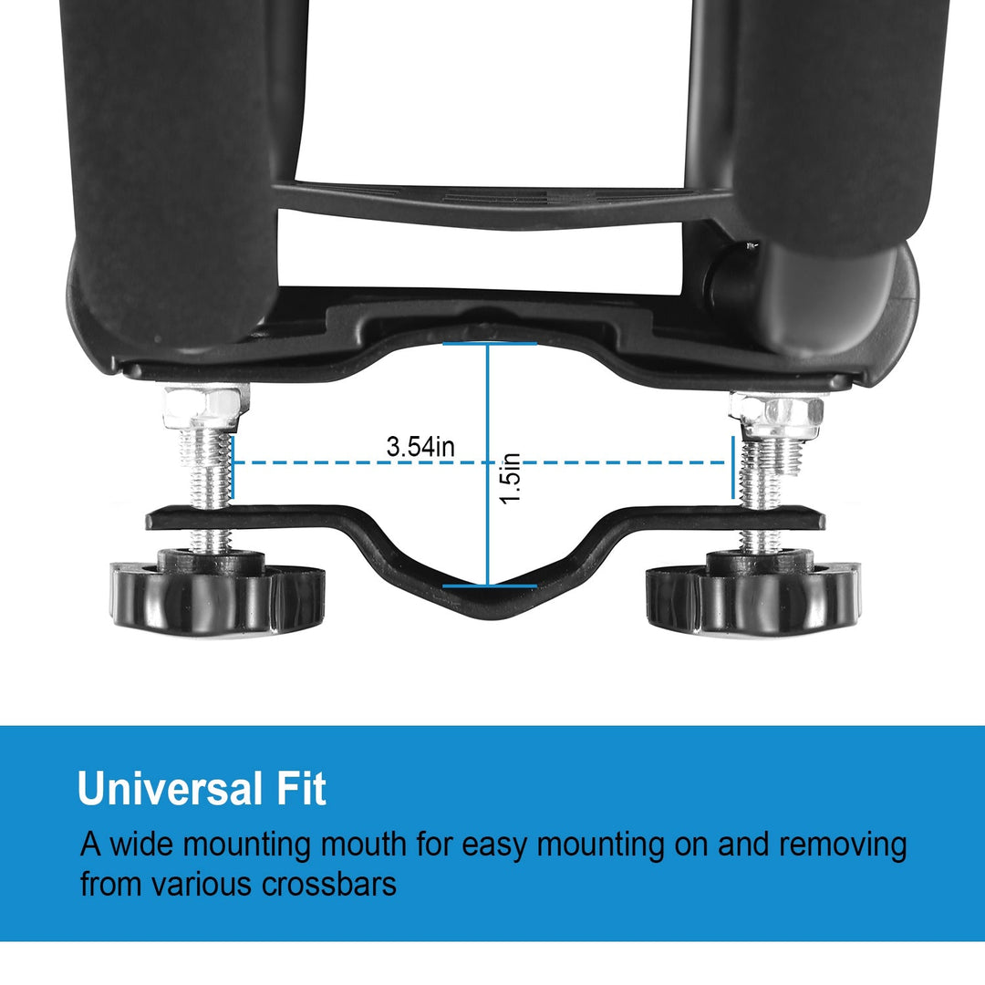 Title: 1 Pair Universal J-Bar Kayak Carrier 220LBS Load Heavy Duty Canoe Car Top Mount Carrier Roof Rack w/ 2Pcs Tie Down Straps