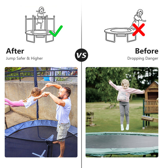10 Feet Trampoline Safety Replacement Protection Enclosure Net