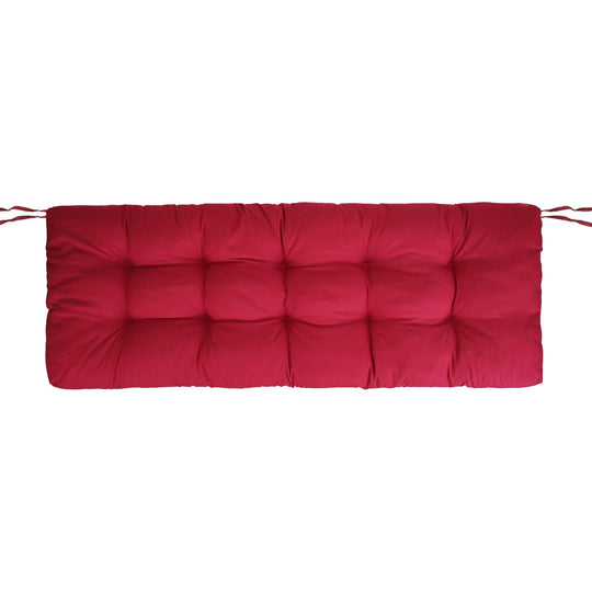 Bench Seat Cushion For Indoor Outdoor Furniture Non Slip Long Chair Cushion with Ties Strap Swing Cushion 51.18x19.68IN For Garden Patio Balcony Entry
