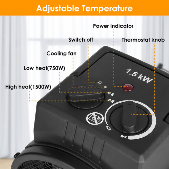 GBruno Portable Electric Heater