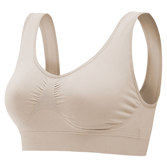 3 Pack Sport Bras For Women Seamless Wire-free Bra Light Support Tank Tops For Fitness Workout Sports Yoga Sleep Wearing