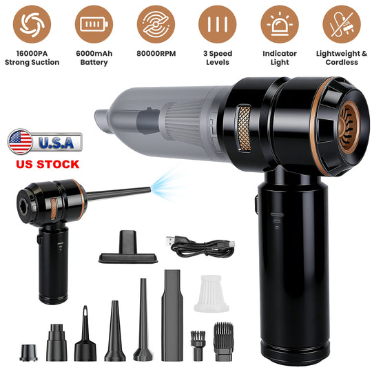 Cordless Handheld Vacuum Cleaner 16000PA with Brushless Motor