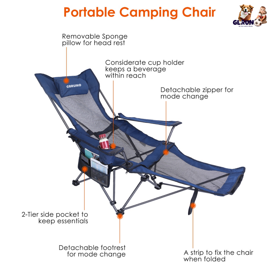 GBruno Foldable Camping Chair