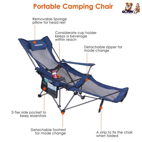 GBruno Foldable Camping Chair