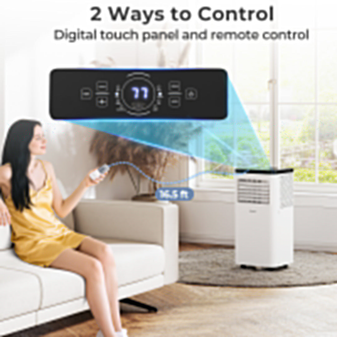 10000 BTU Portable Air Conditioner 3 in 1 Floor AC Unit