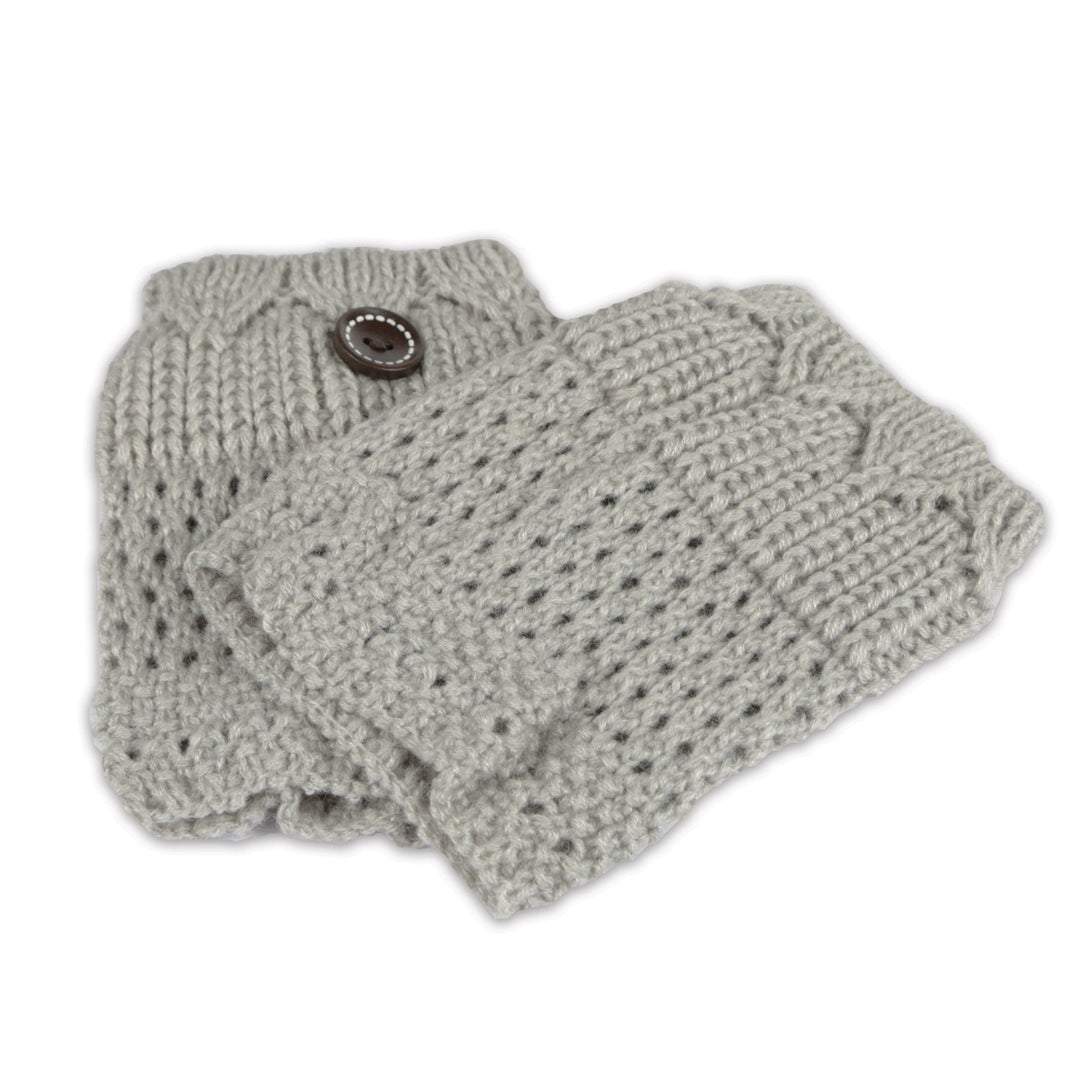 Women Winter Crochet Knit Leg Warmers