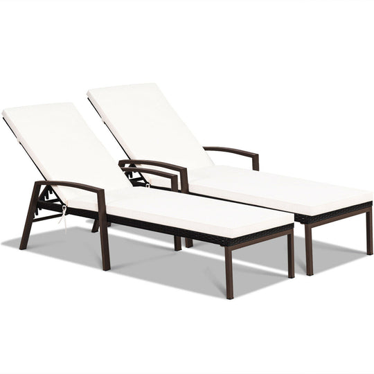 2 Pieces Patio Rattan