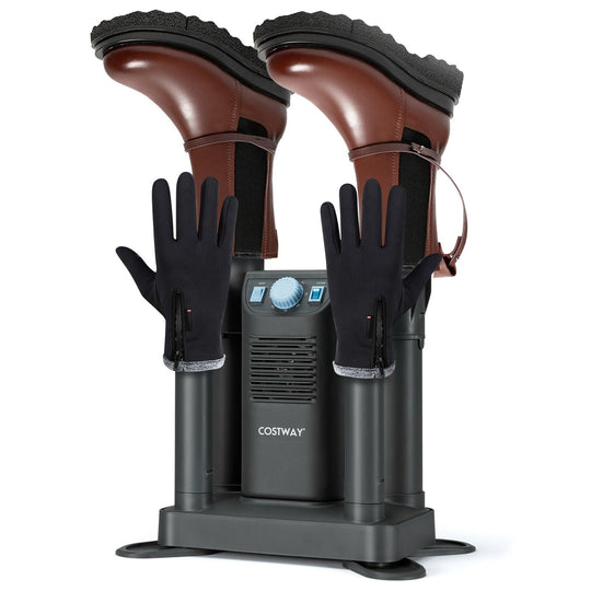 Electric Shoe Boot Dryer 4 Shoes with 180 Mins Timer Ozone Disinfection
