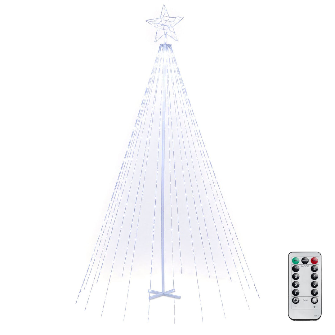 10 Feet Outdoor Christmas Tree Star String Lights
