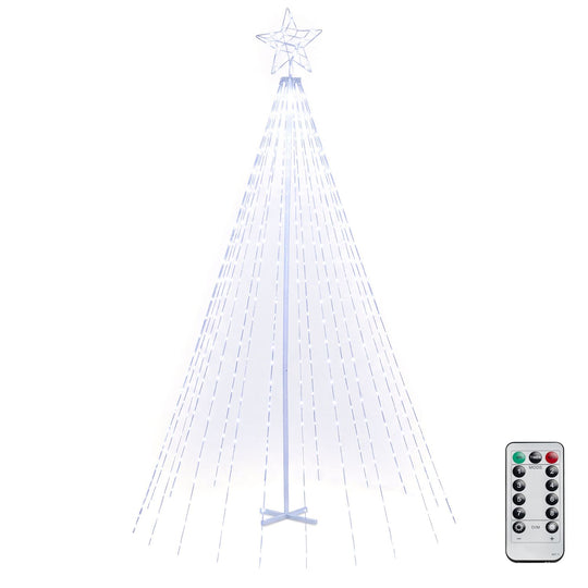 10 Feet Outdoor Christmas Tree Star String Lights