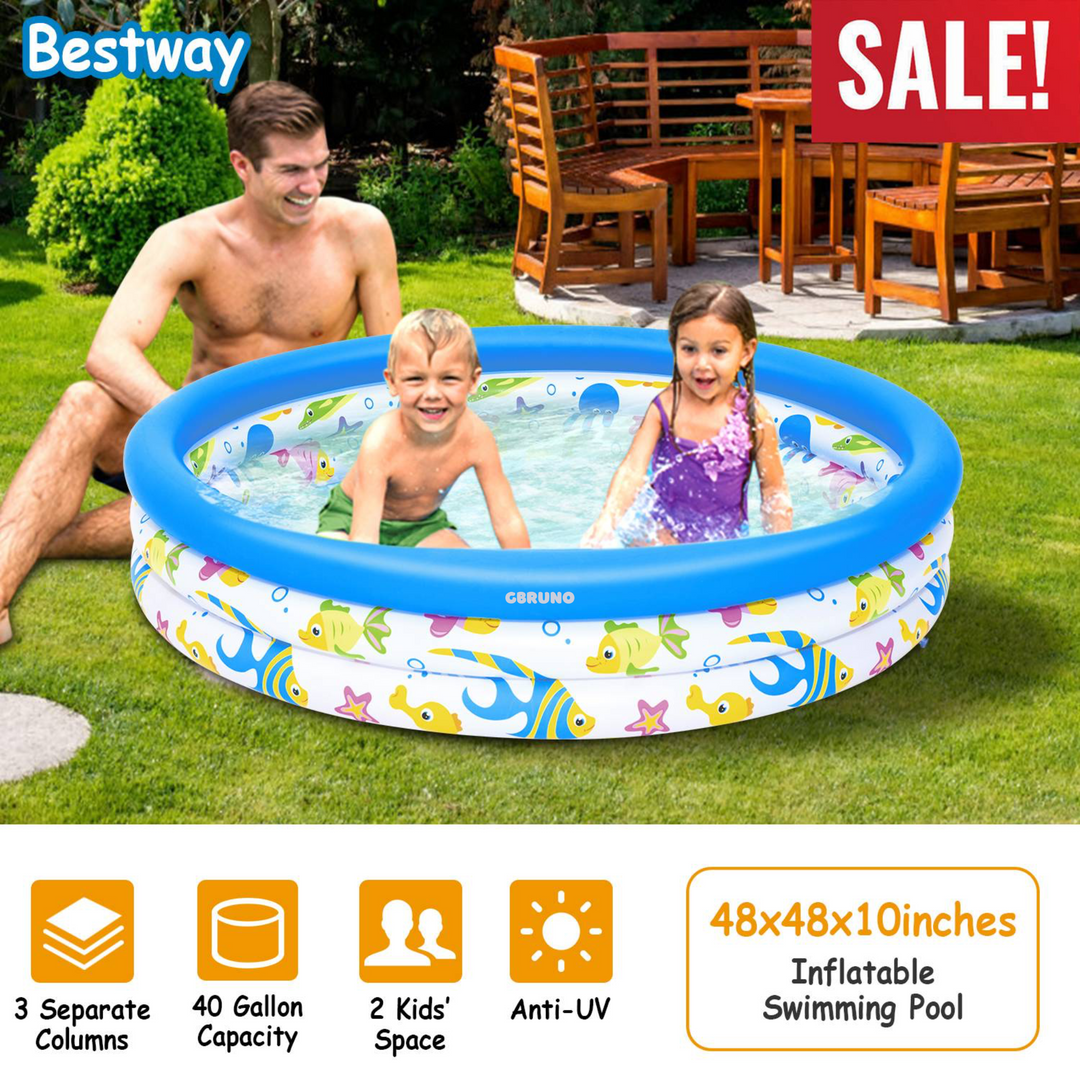 GBruno  48x10” Inflatable Swimming Pool