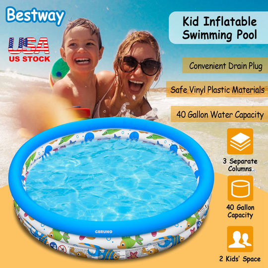 GBruno  48x10” Inflatable Swimming Pool