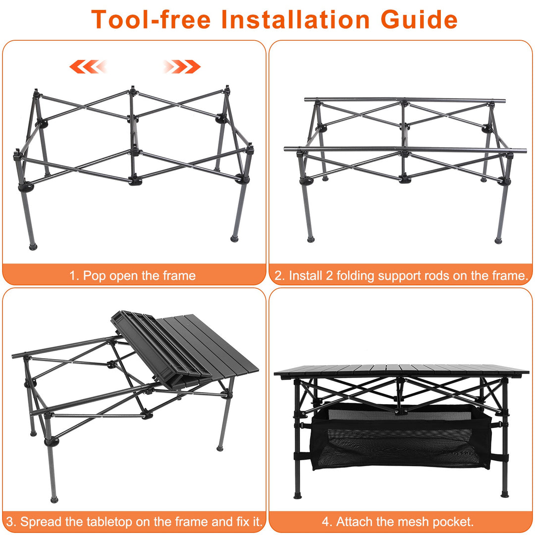 GBruno Folding Camping Table