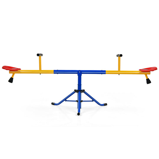360°Rotation Kids Seesaw Swivel Teeter Totter Playground Equipment