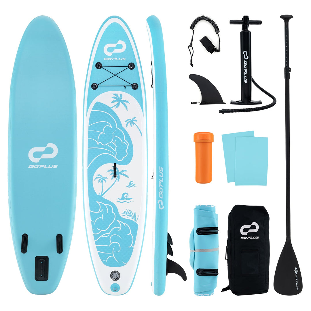 10/11 Feet Inflatable Stand Up Paddle Board with Premium SUP Accessories