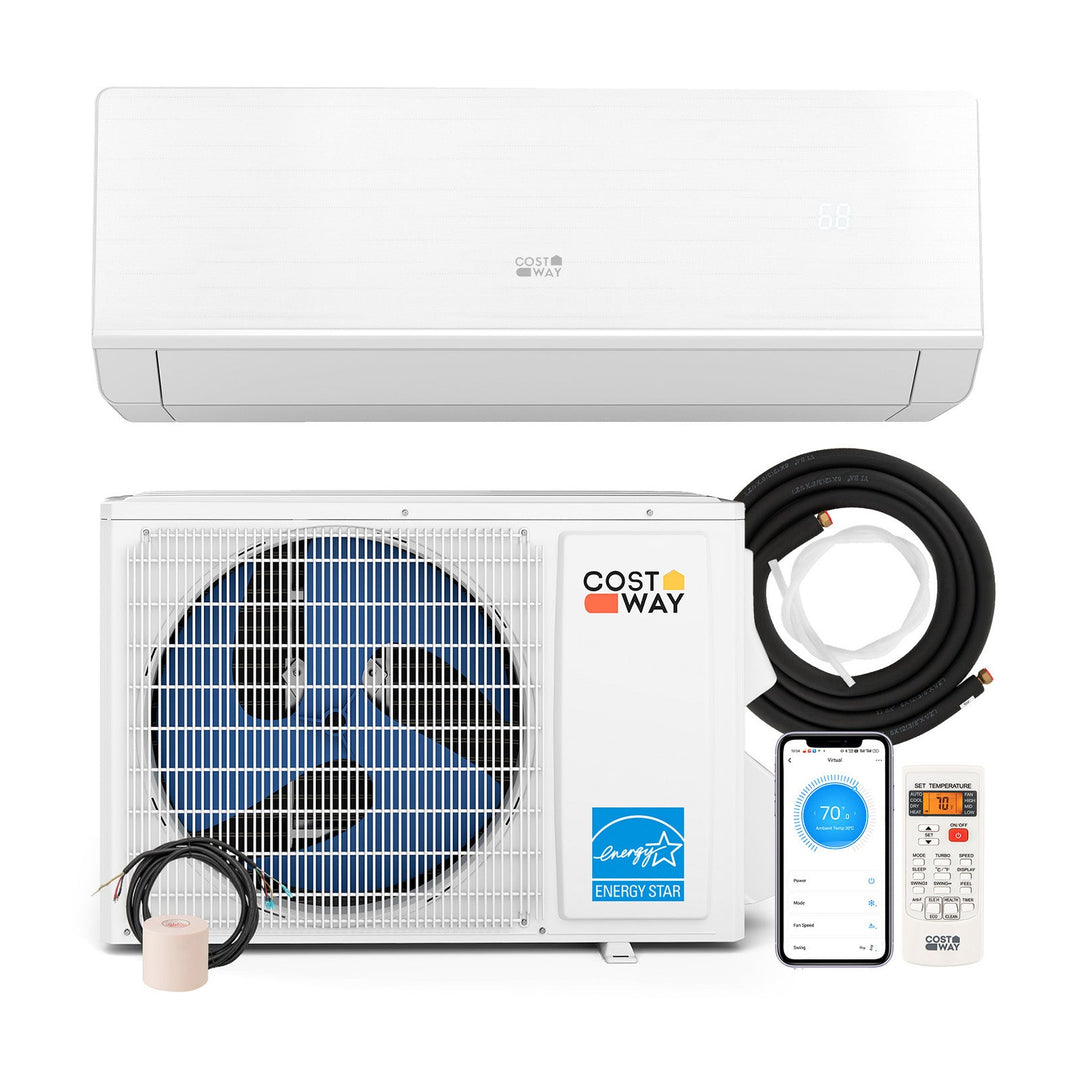 X-Pro 35000 BTU 2 Zone 22.5 SEER2 Mini Split AC with Heat Pump