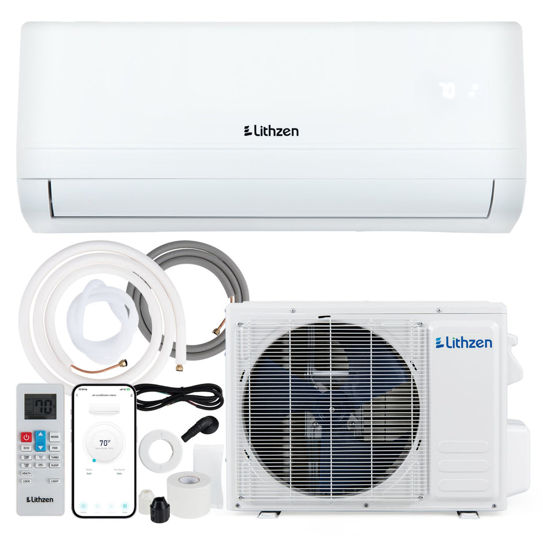 12000 BTU Mini Split Air Conditioner & Heater with WiFi