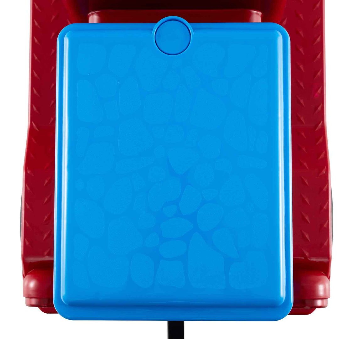 12V 2-Seater Ride on Toy with Train Whistle and Removable Chair-Blue