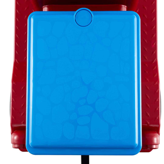 12V 2-Seater Ride on Toy with Train Whistle and Removable Chair-Blue