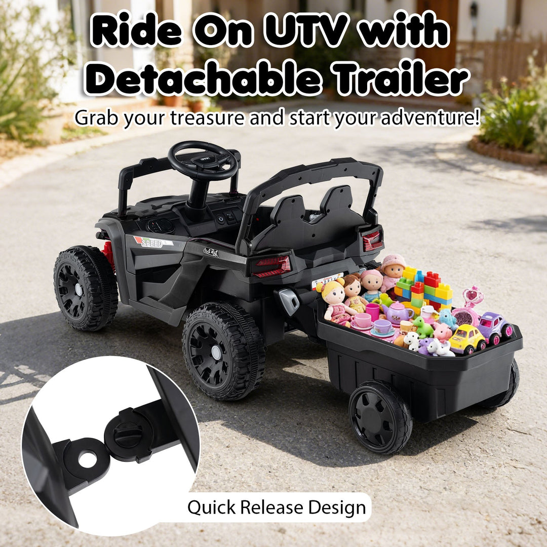 12V Battery Powered Ride On Tractor with Parent Remote Control