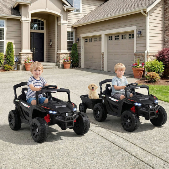 12V Battery Powered Ride On Tractor with Parent Remote Control