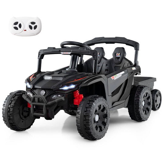 12V Battery Powered Ride On Tractor with Parent Remote Control