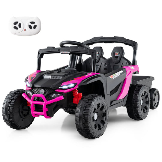 12V Battery Powered Ride On Tractor with Parent Remote Control