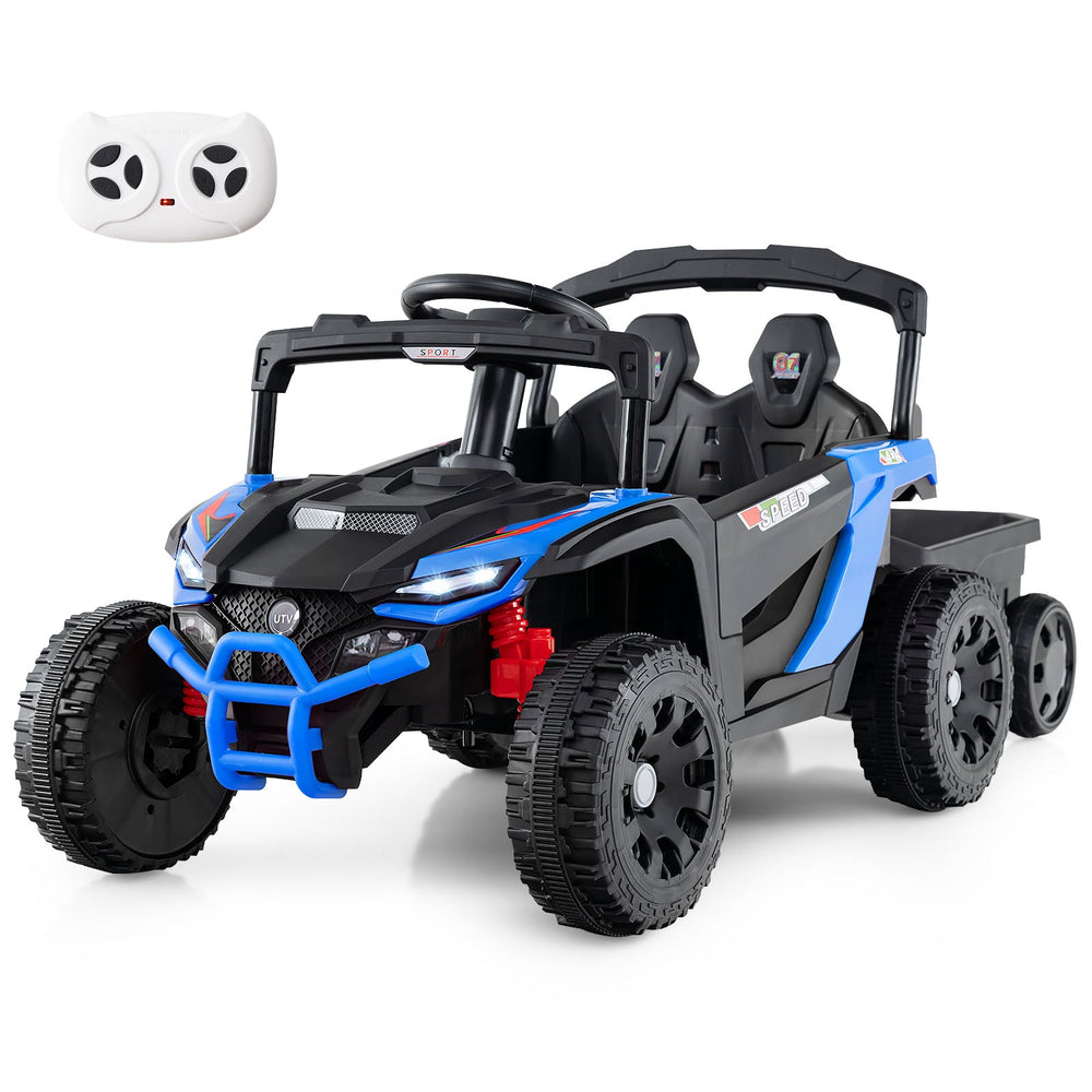 12V Battery Powered Ride On Tractor with Parent Remote Control
