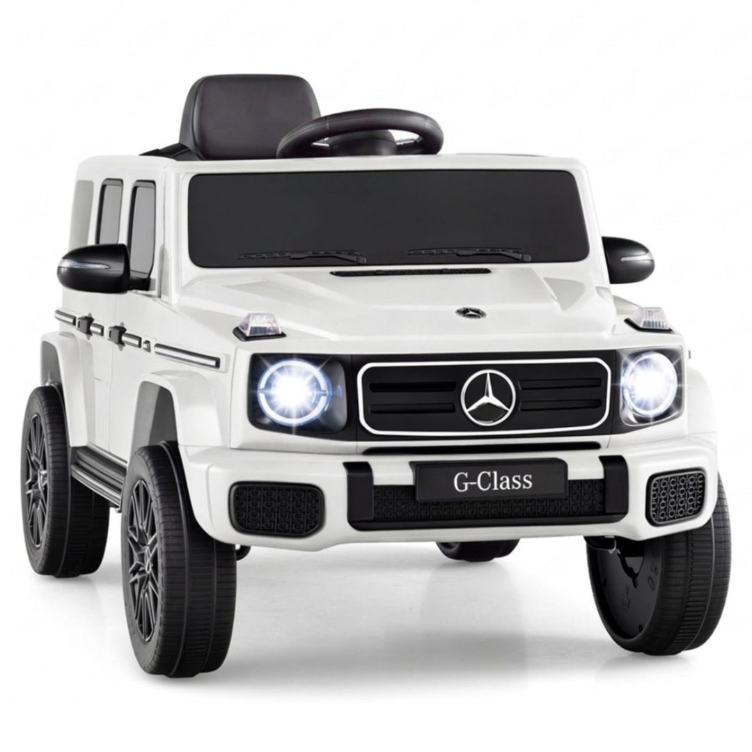 12V Kids Ride On Car Licensed Mercedes Benz EQG 580 for 3-8 Years