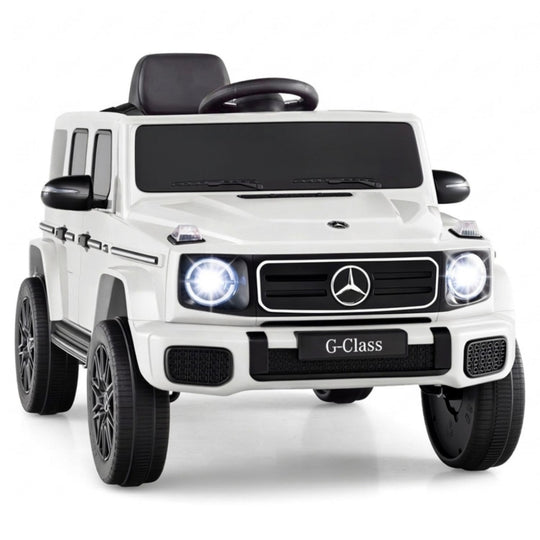 12V Kids Ride On Car Licensed Mercedes Benz EQG 580 for 3-8 Years