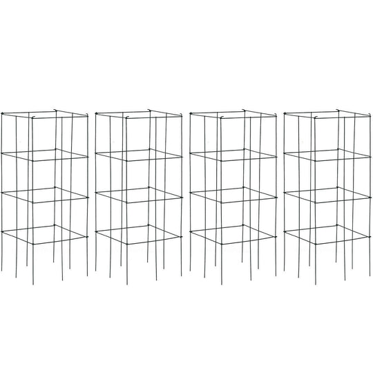 4 Pack Garden Trellis for Climbing Plants for Flower Vegetable
