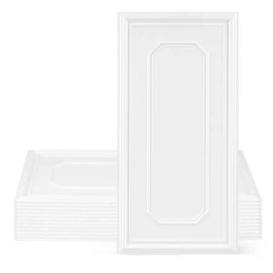 24 Pieces Ceiling Tiles Decorative PVC Ceiling Covering Panels
