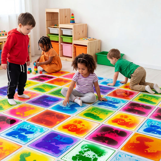 12" x 12" Toddler Sensory Floor Titles