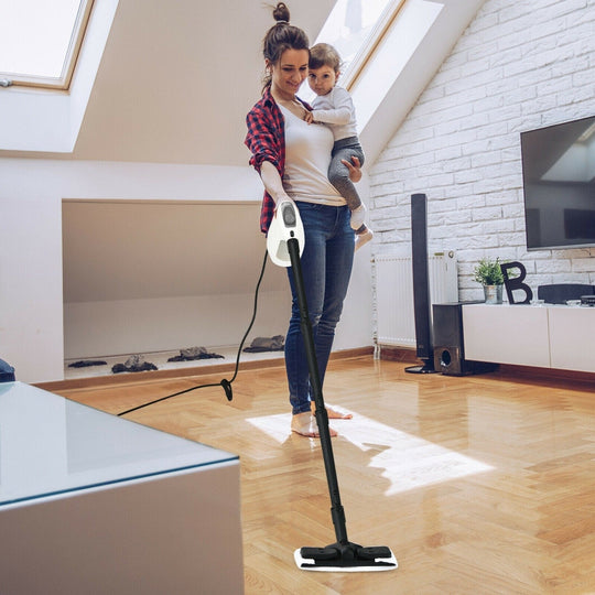 Handheld Steam Cleaner 1400W with 14-Piece Accessory Kit
