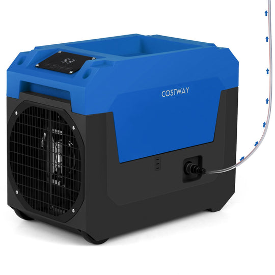 140 Pints Commercial Dehumidifier with Pump and Drain Hose