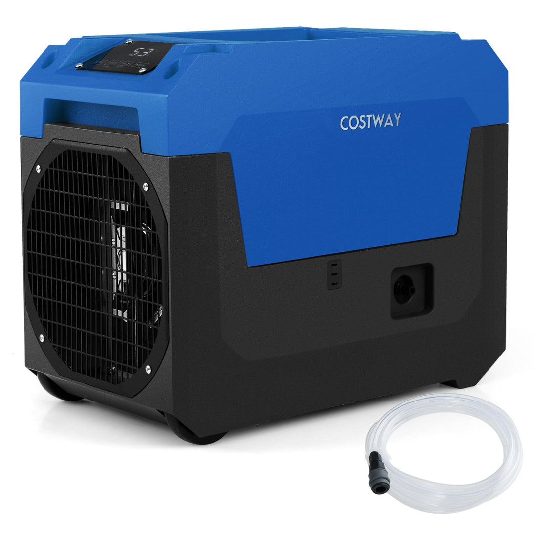 140 Pints Commercial Dehumidifier with Pump and Drain Hose