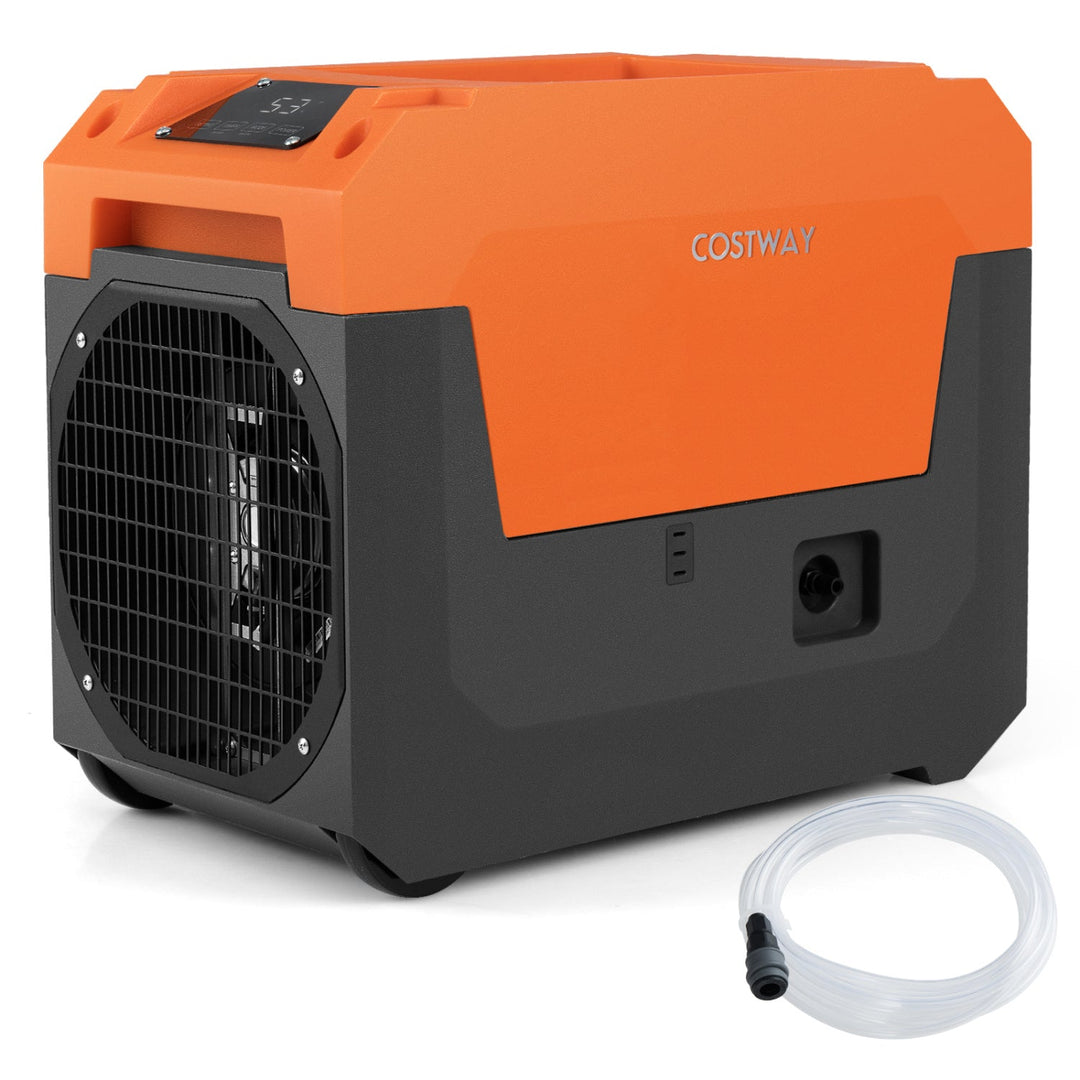 140 Pints Commercial Dehumidifier with Pump and Drain Hose