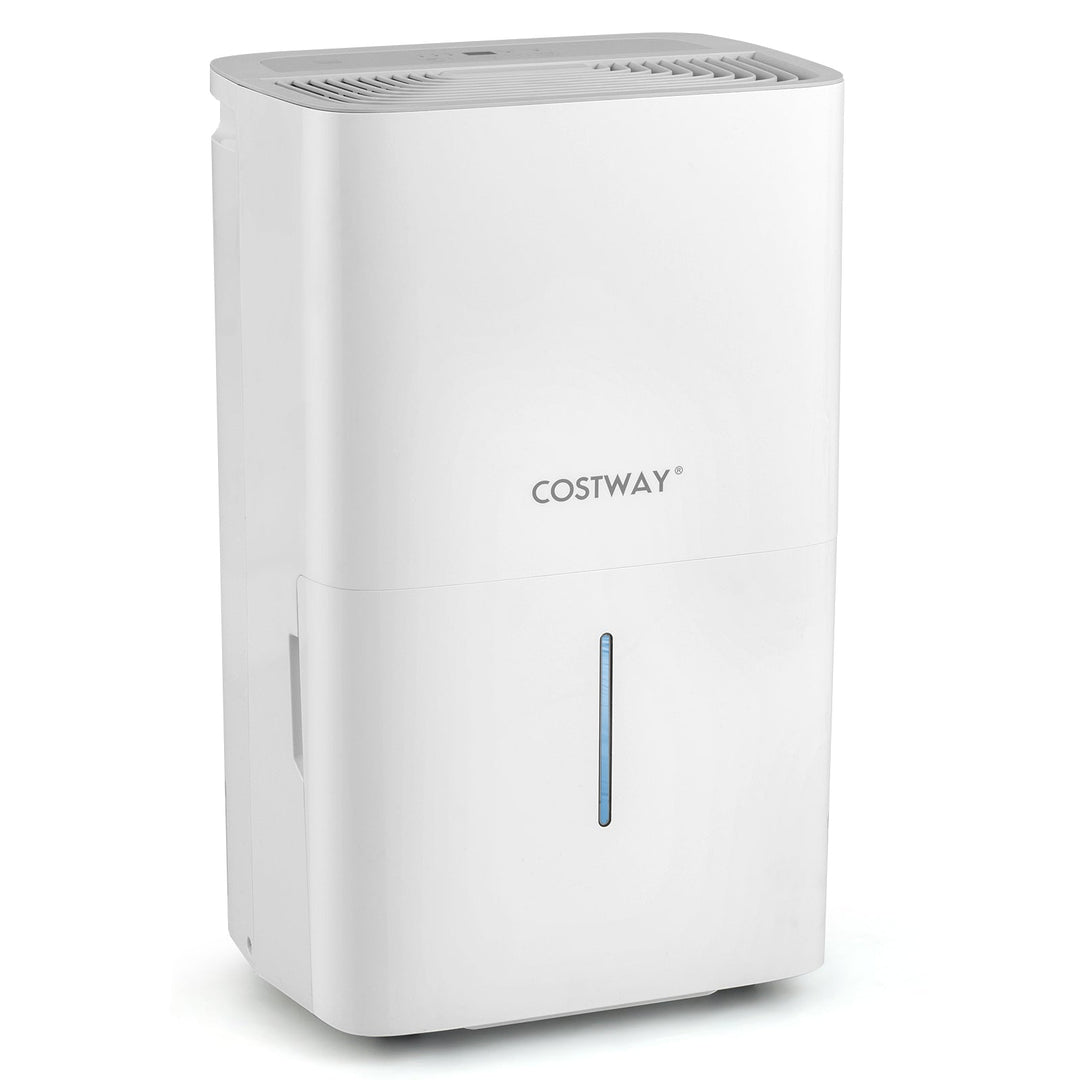 65 Pints Dehumidifier with 24H Timer and LED Display-White