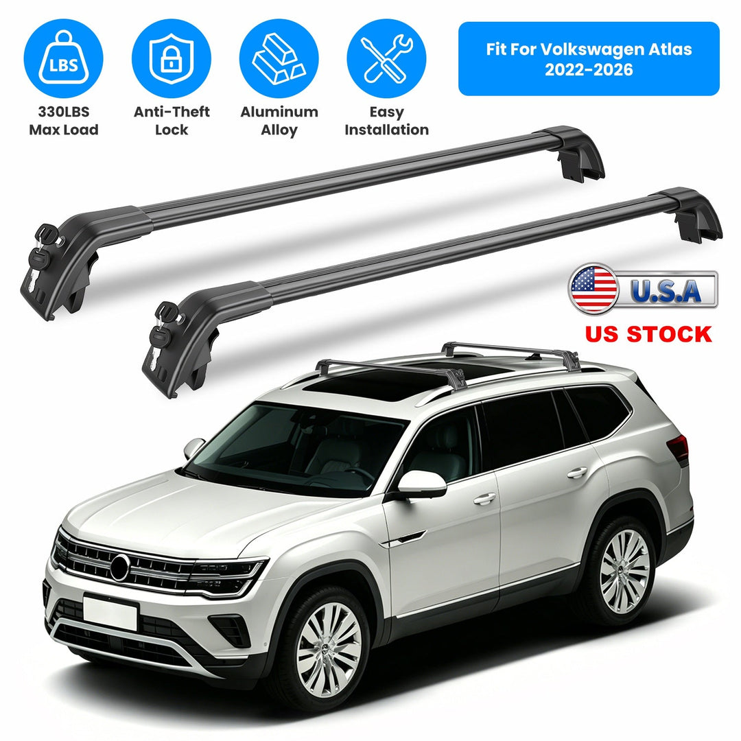 Roof Rack Cross Bars for Volkswagen Atlas 2022-2026