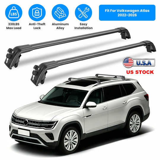 Roof Rack Cross Bars for Volkswagen Atlas 2022-2026