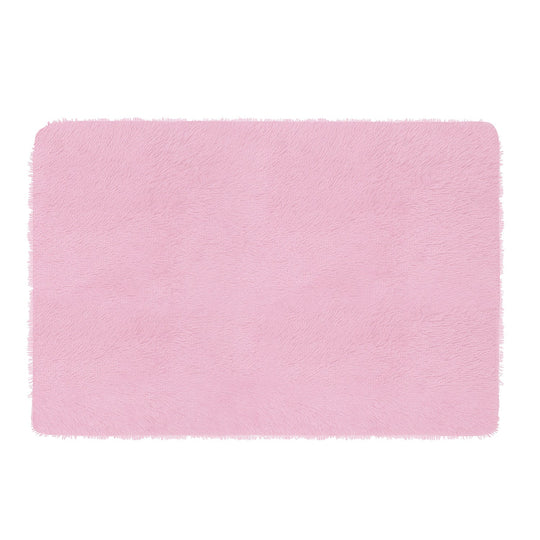 Fluffy Bedroom Rug 4Õ x 2.6Õ Anti-Skid Shaggy Area Rug Decorative Floor Carpet Mat for Nursery Bedroom Living Room