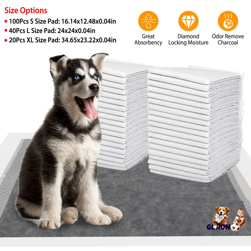 GBruno 40Pcs Dog Pee Training Pads